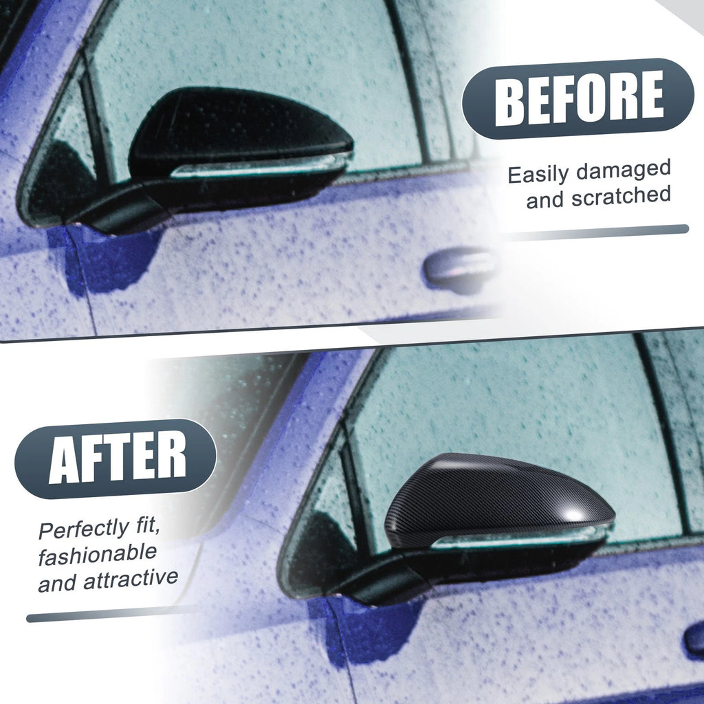 Rearview Mirror Cover Cap Replacement for Volkswagen Golf MK7 E-Golf (2015–2020)