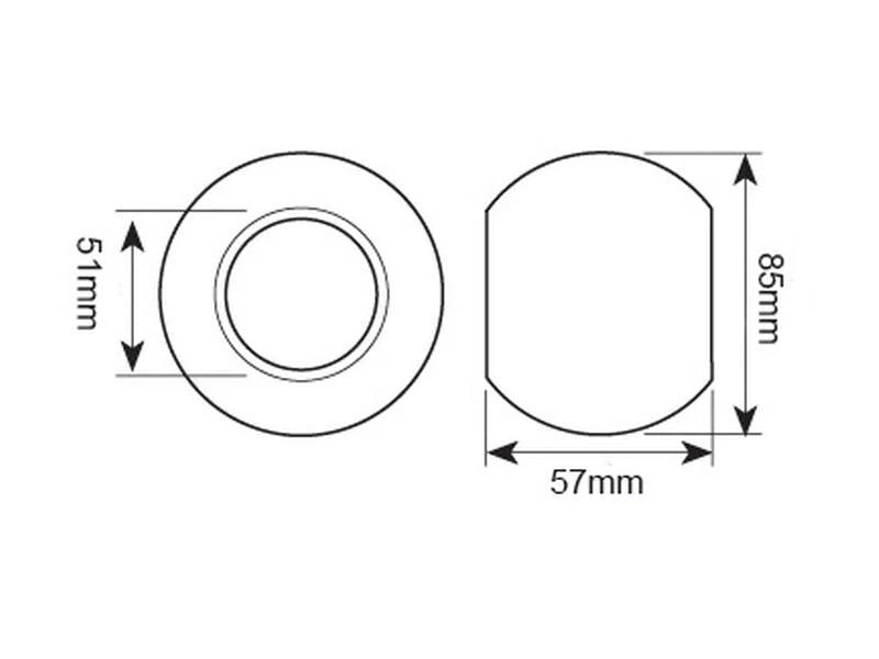 Lower Link Arm Quick Release Ball for CAT 4/4 Tractors (Heavy Duty)