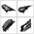 LED Headlight Driver/Left Side Black Bezel for Nissan Pathfinder (2023–2024)