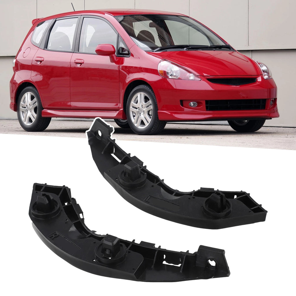 Front Bumper Brackets for Honda Civic (2006–2011) OEM Black Plastic