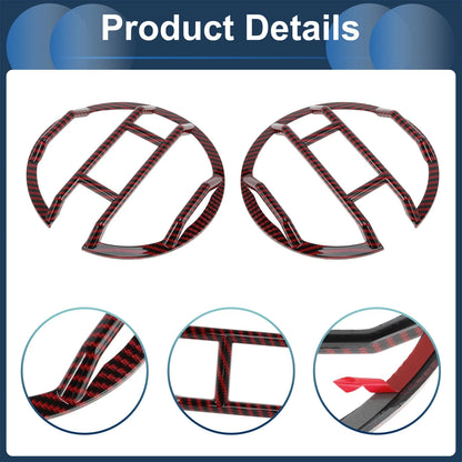 Set of 2 Headlight Trim Bezels for Ford Bronco (2021–2024)