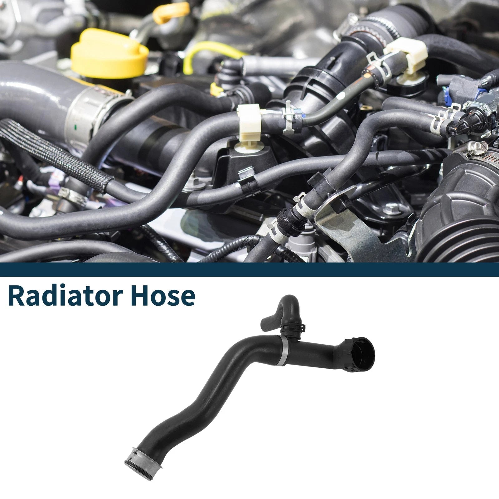 Radiator Hose Replacement for Mercedes-Benz GL450 2013–2014 Rubber Downpipe