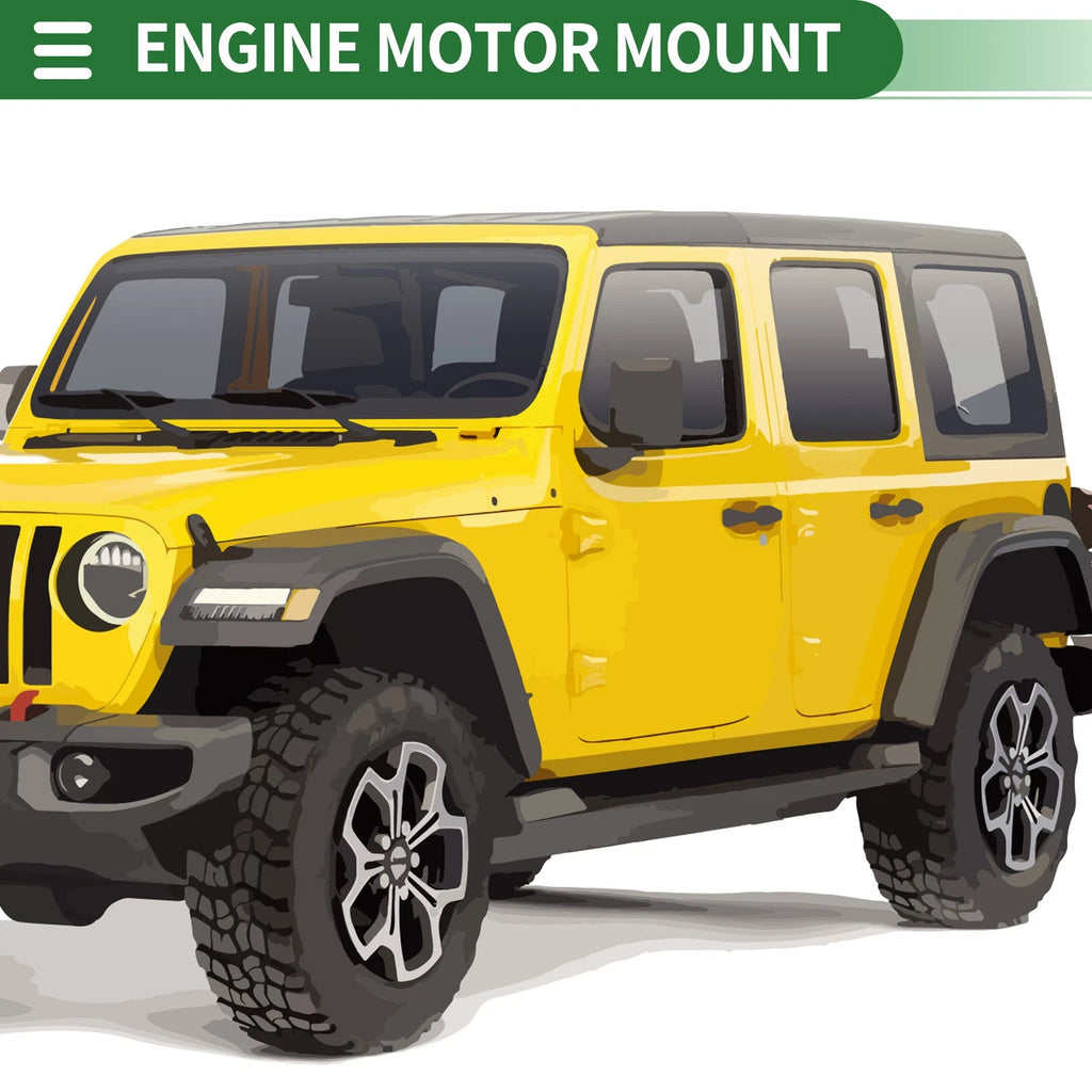 Engine Motor Mount for Jeep Wrangler 3.6L (2012–2018)