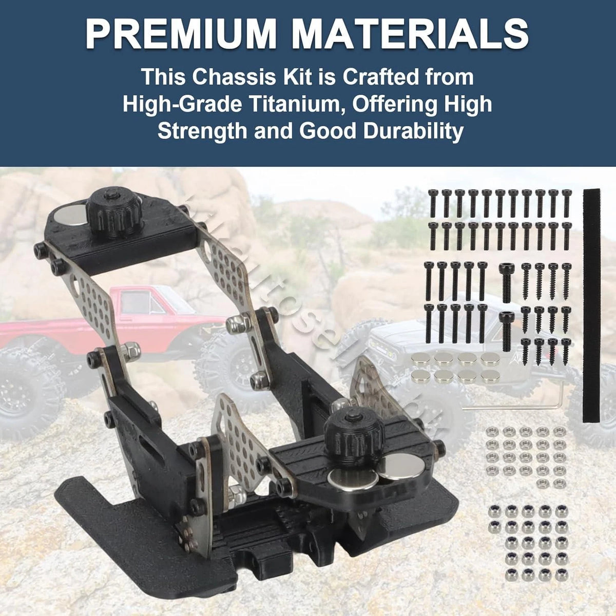LCG Competition Chassis Kit for Redcat Ascent 18 (1:18 Scale)