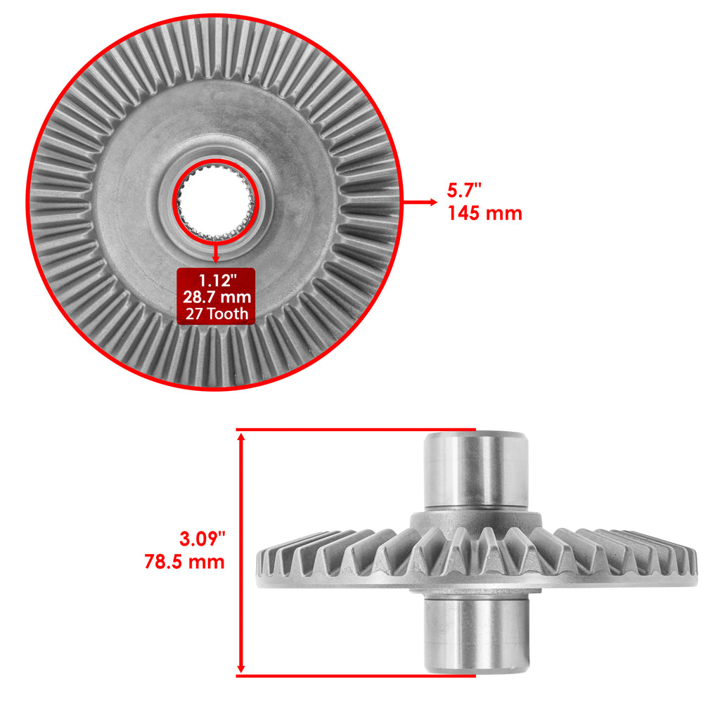 Rear Differential Kit Replacement for Honda Foreman 500 TRX500FM (2012–2013)