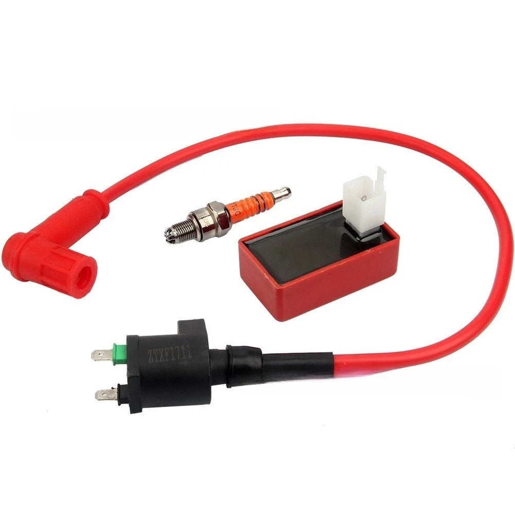 Ignition System Tune Up Kit for 50cc to 140cc (5-Pin AC Coil + A7TJC Spark)