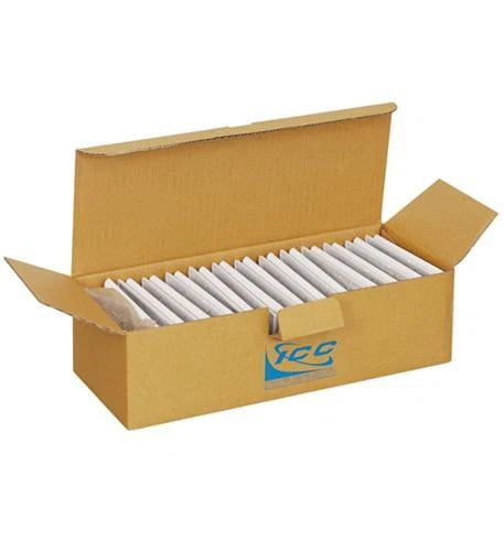 25-Pack Flat Faceplate for ICC IC107F1CWH