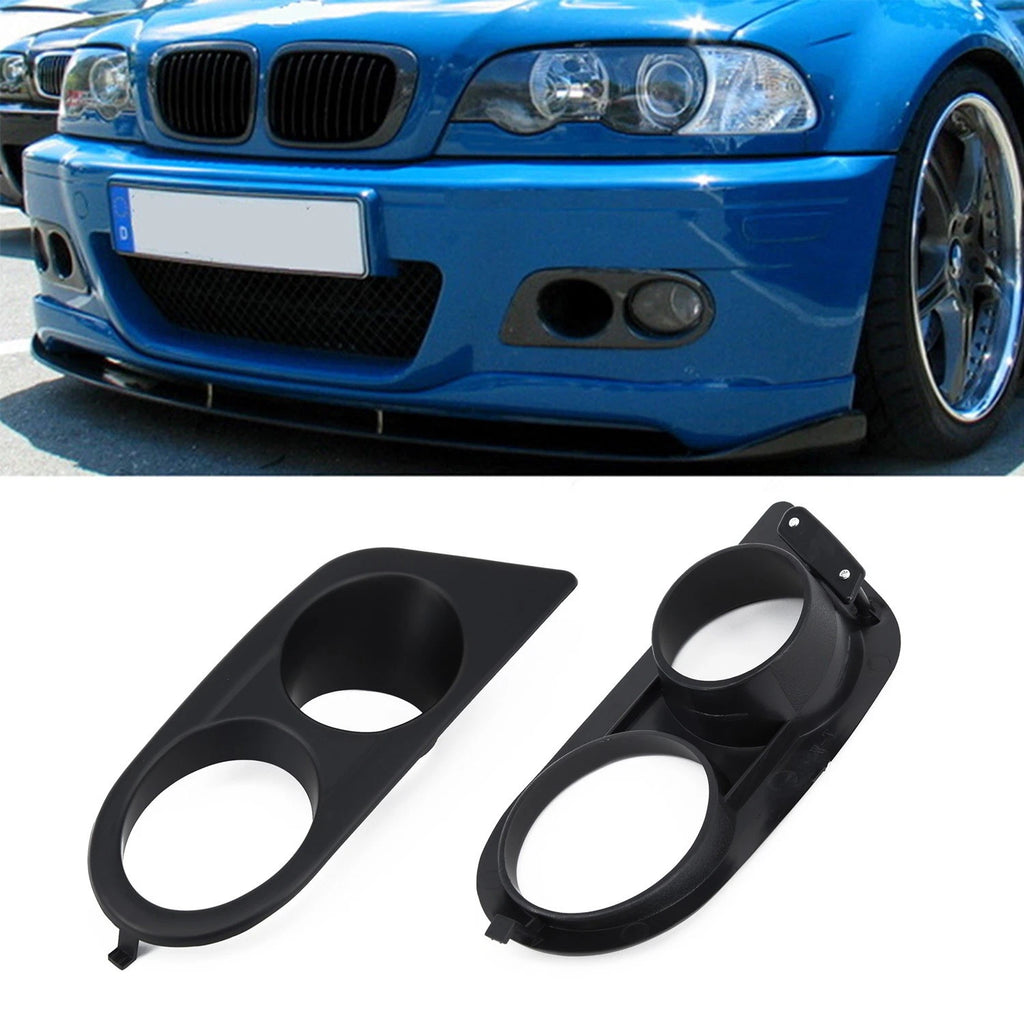 Bumper Fog Light Surrounds for - 1 Pair Left & Right