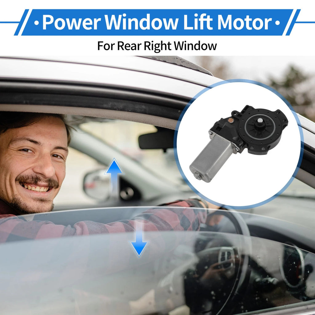 Power Window Regulator Motor Rear Right Replacement for Hyundai Santa Fe (2007–2012)