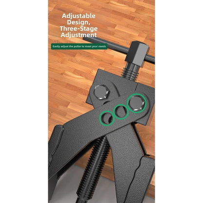 Carbon Steel Double Claw Bearing Puller Suitable for Automotive Repairs