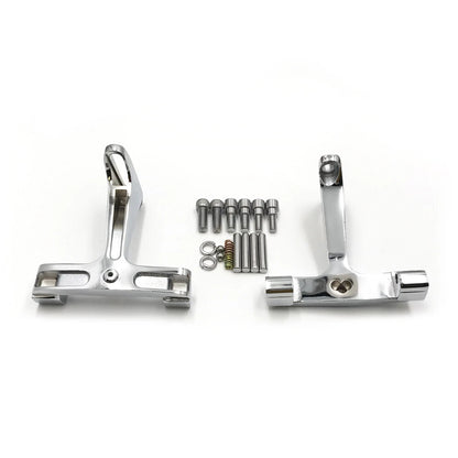 Chrome Dominator Leaf Floorboard Knob for Harley Touring (1993–Present)