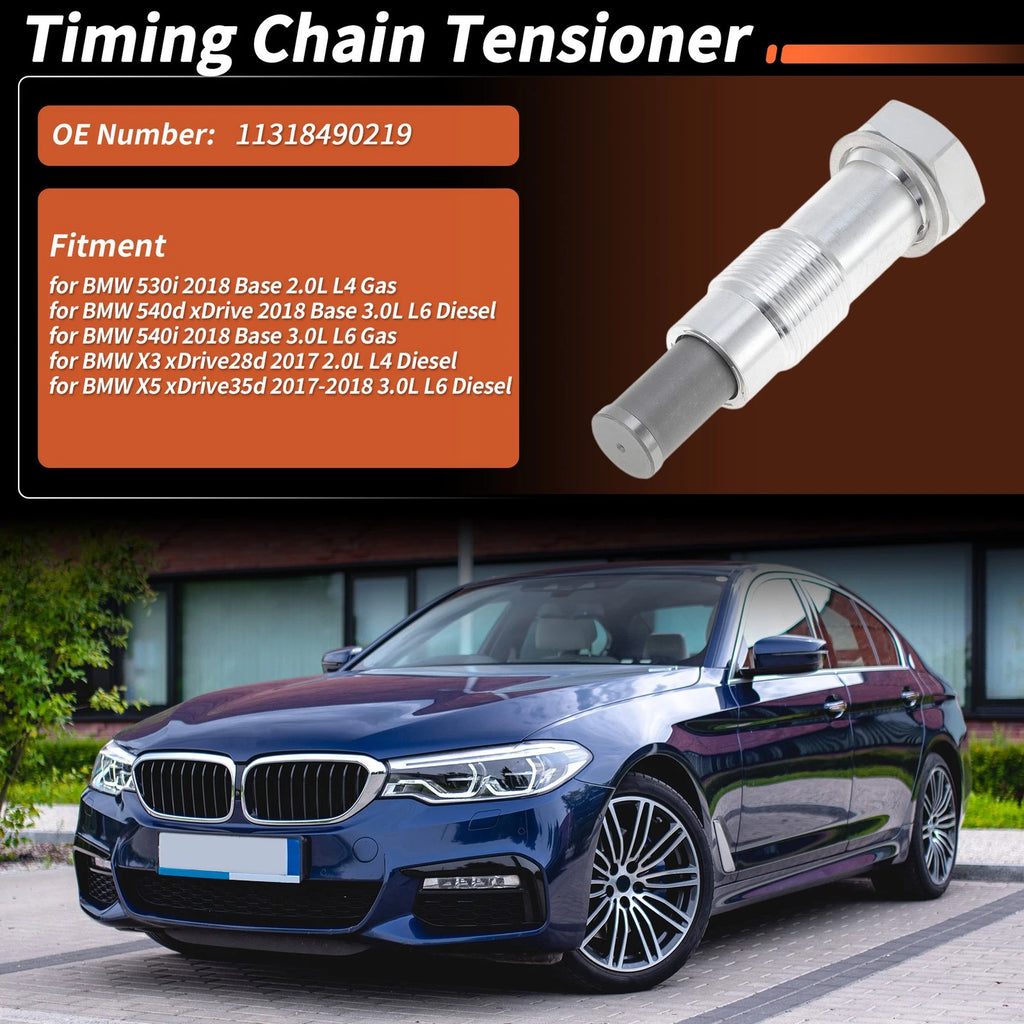 Timing Chain Tensioner w/ Seal Ring for BMW E81 E82 E87 E88 X3 X5 (2007–2013)