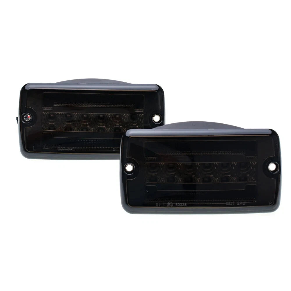 Smoke LED Front Corner Turn Signal Light for Jeep Wrangler TJ (1997–2006)