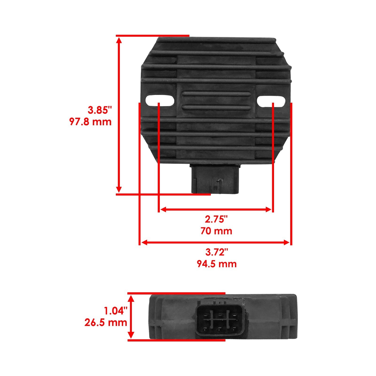 Stator and Regulator Rectifier for Kawasaki ER-6N ER650C (2009–2010)