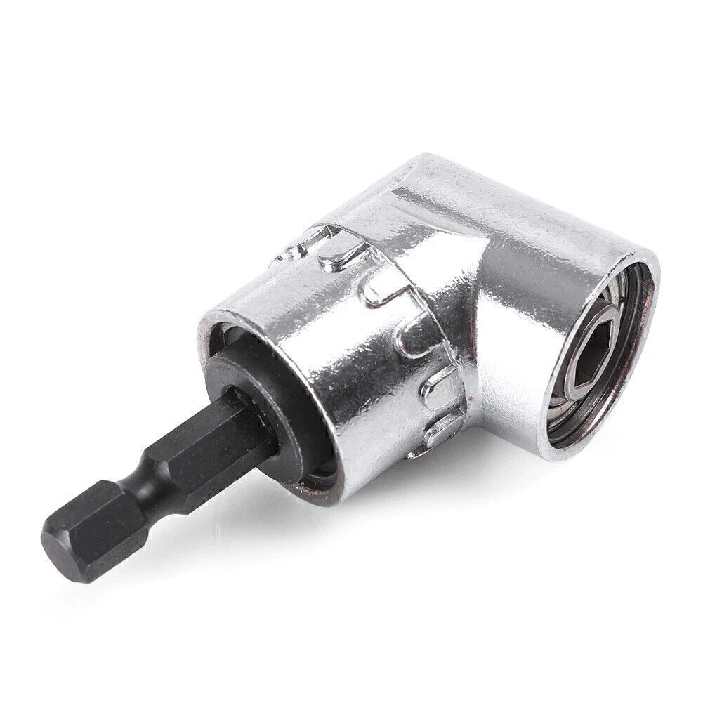 1/4" Hex Drill Bit Socket Holder Adaptor for Universal Use (105° Angle)