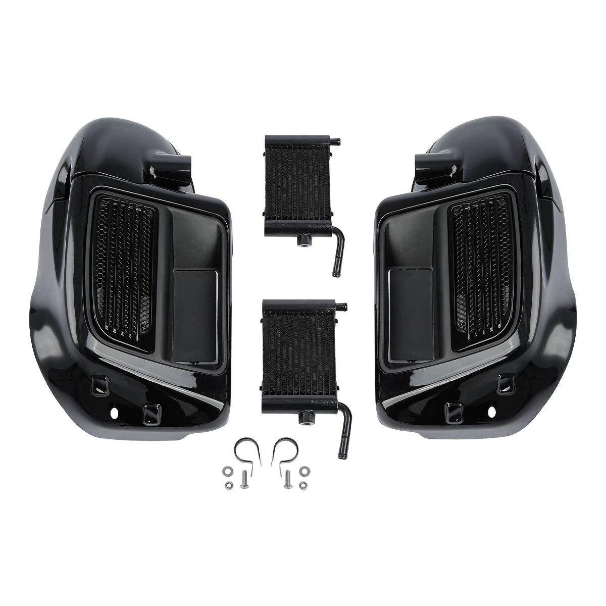 Lower Vented Fairings Radiators Engine Guard Bar for Harley Touring (2014–2024)