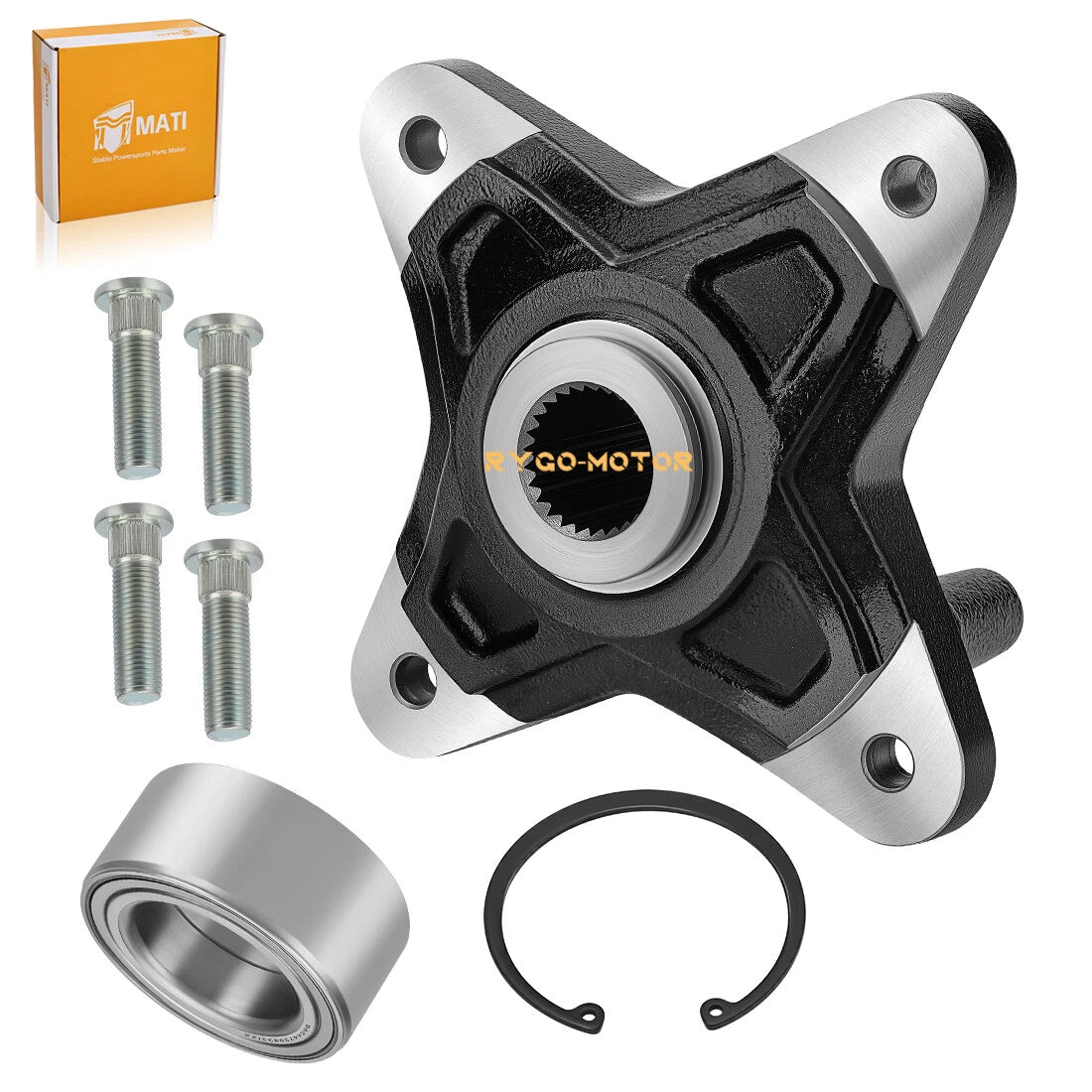 Rear Wheel Hub & Bearing Bolt Kit for Polaris RZR XP 900 (2011–2013) 5137278