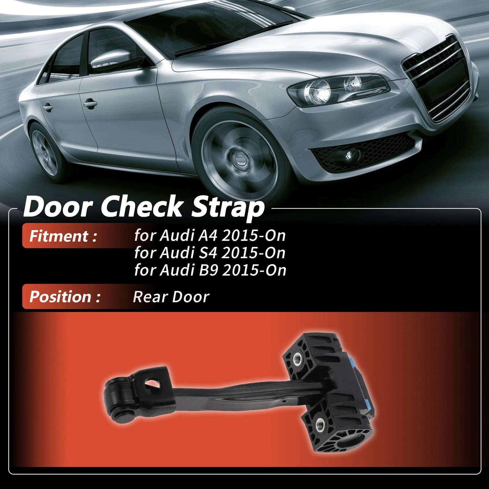 Rear Door Check Strap Replacement for Audi A4 S4 (2015–2021)