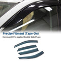 Side Window Vent Visors 1 Set for Hyundai Tucson (2010–2015)