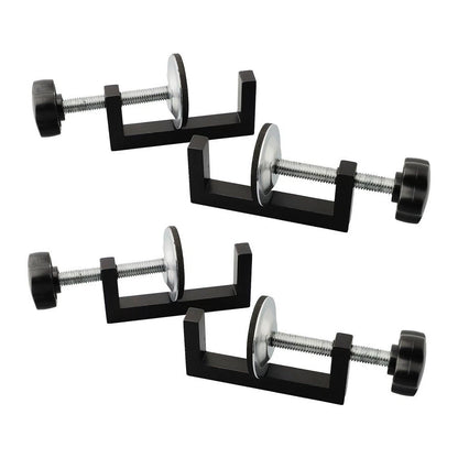 Set of 4 Adjustable Screw Clamps for Construction Tasks