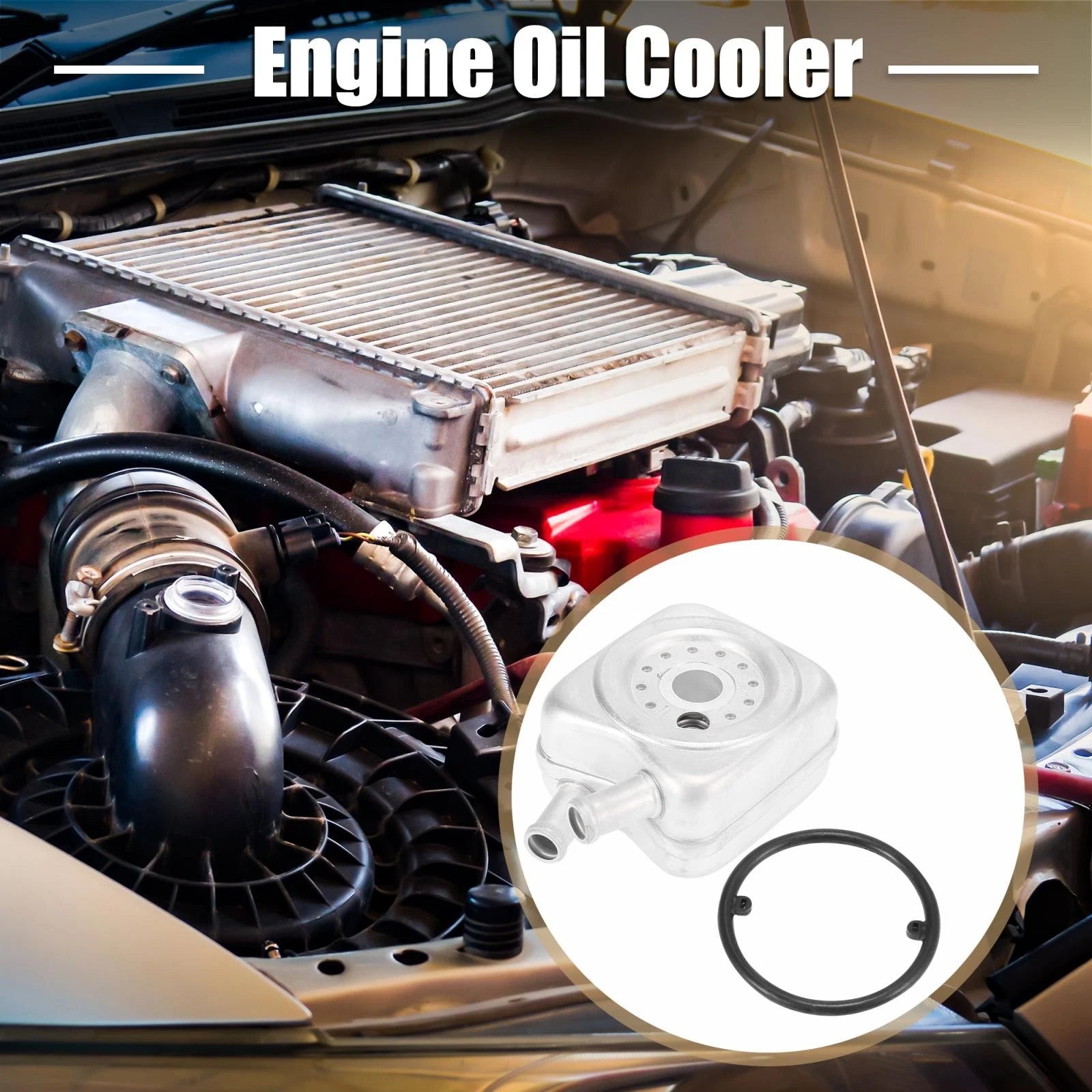 Automatic Engine Oil Cooler Metal Replacement for Volkswagen Jetta (1982–2004)