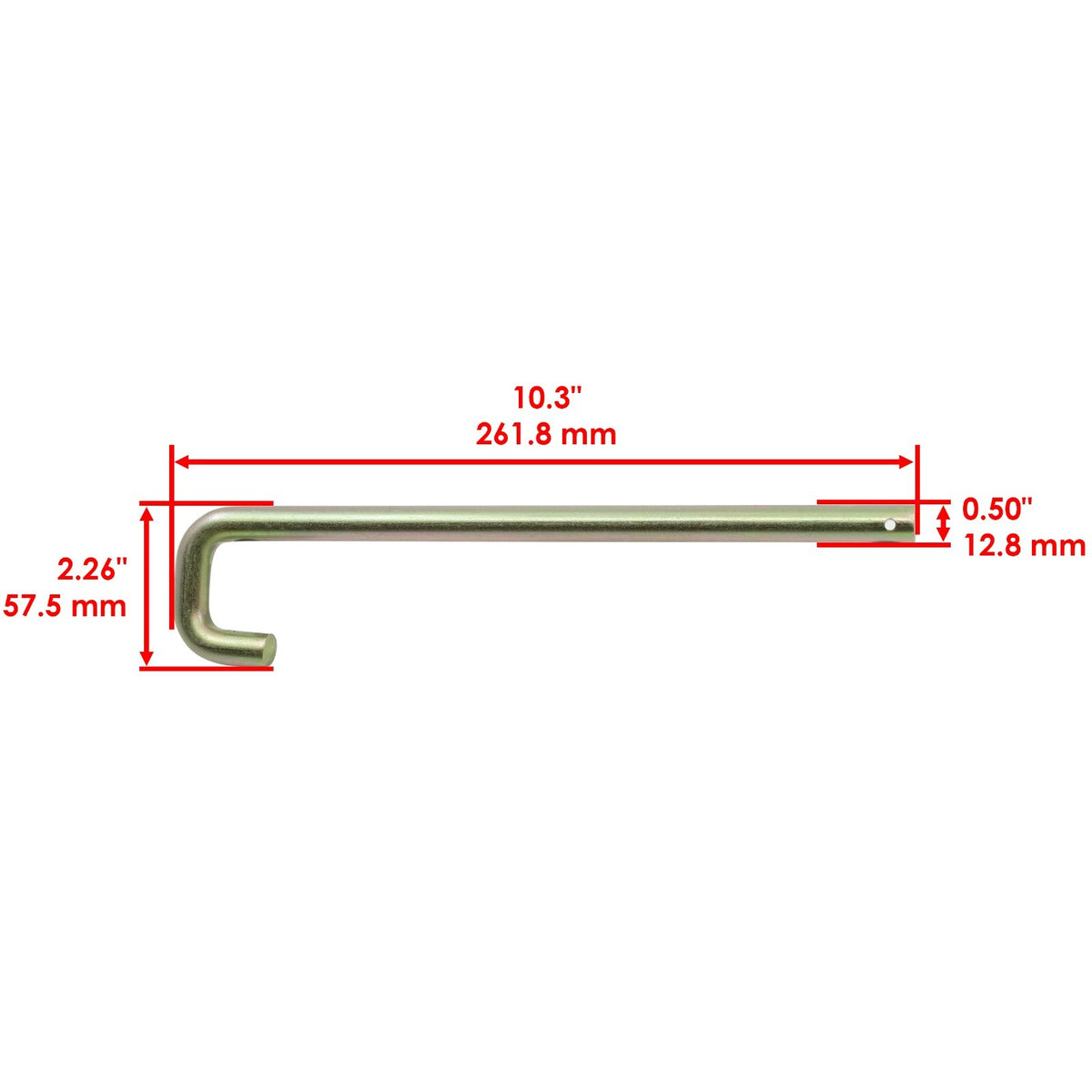 Deck Roller Pin for Troy-Bilt 50 Inch Mowers (2005–2021)
