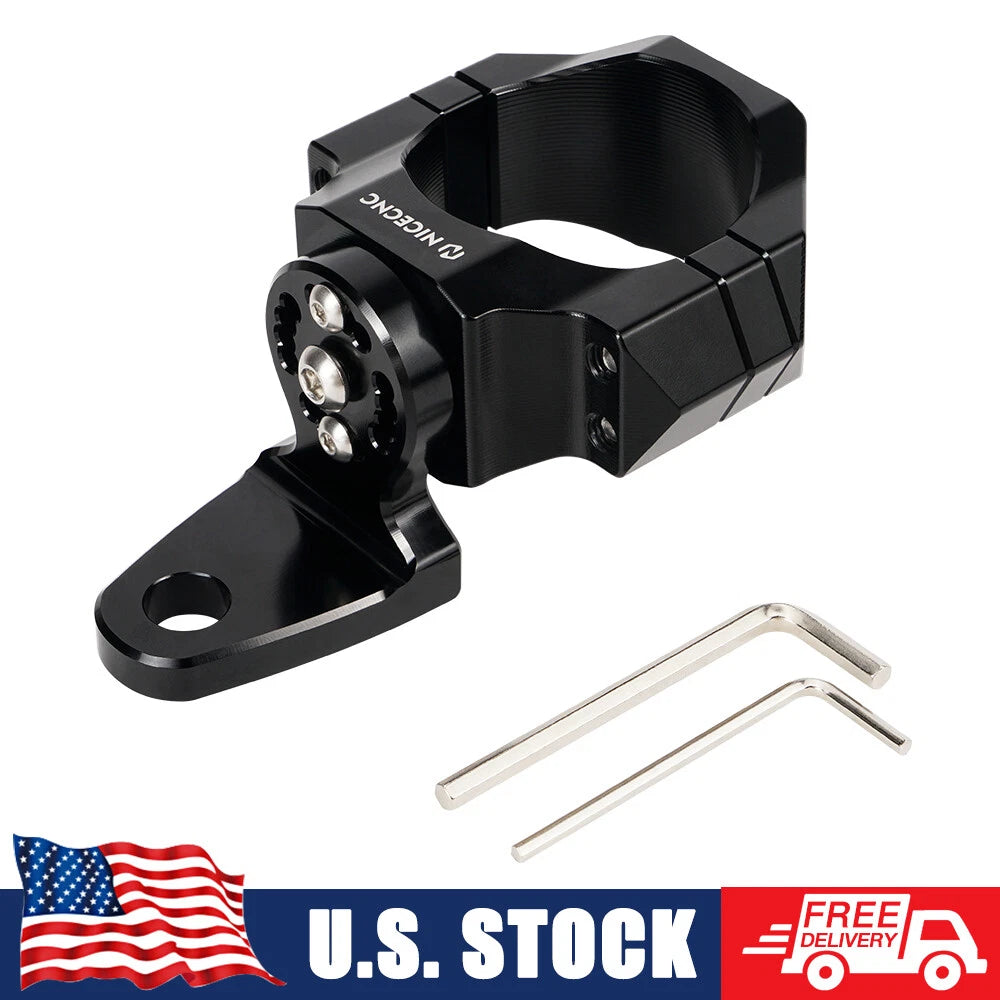 Mount Bracket for UTV ATV LED Whip Light Bar 1.75”-2” Roll Bar Cage