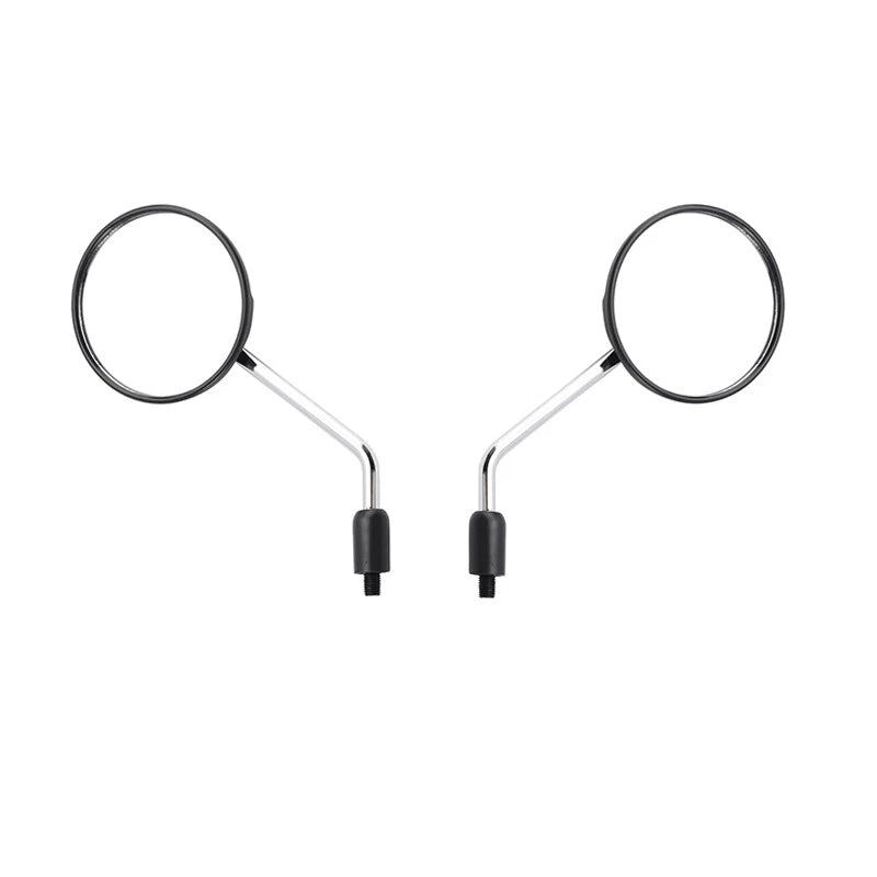 Black M10 Mirrors Set of 2 for Kawasaki KLX 110 125 C 250 S 2010–2017 KLX 230 2020–2021
