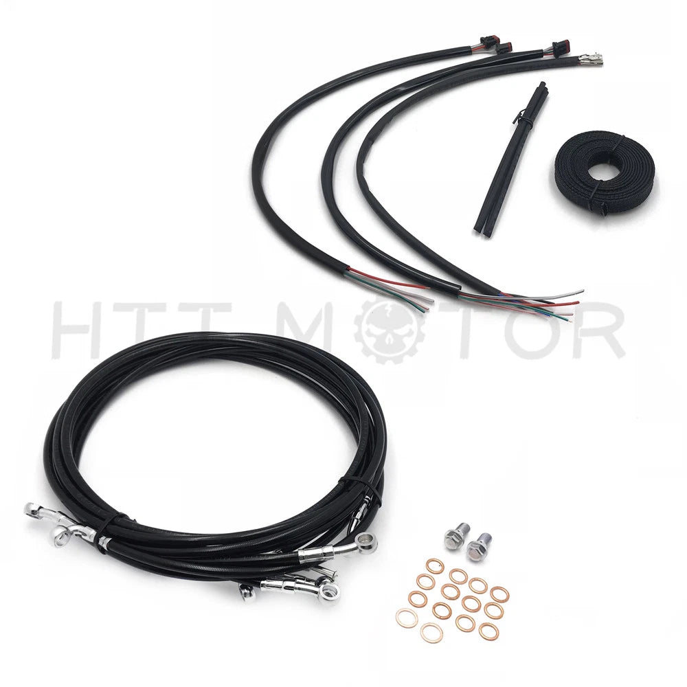 Complete Handlebar Cable Kit for Harley-Davidson FLHT/X (2016) 15"-17"