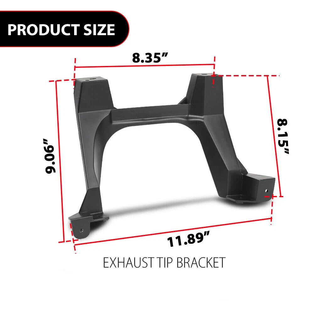 Left Exhaust Tip Bracket 68338962AA for Jeep Cherokee (2019–2023)
