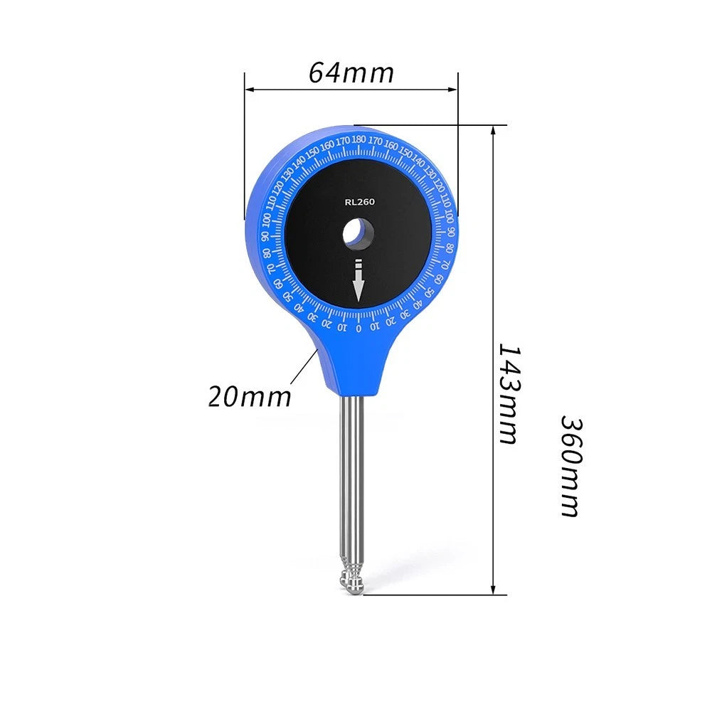 Adjustable Bike Angle Measurement Tool Protractor for Effective Cycling Setup
