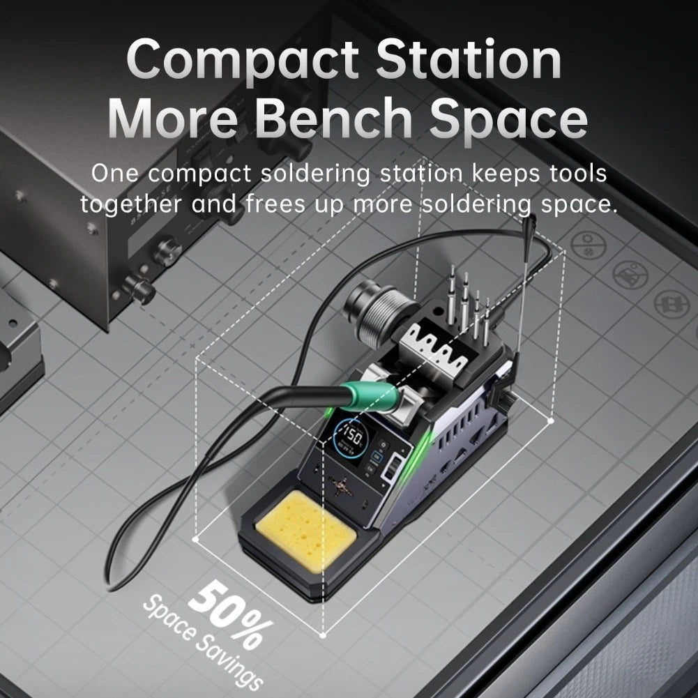 Soldering Iron Station 100W for DWS-P2 with Battery and PD Charging