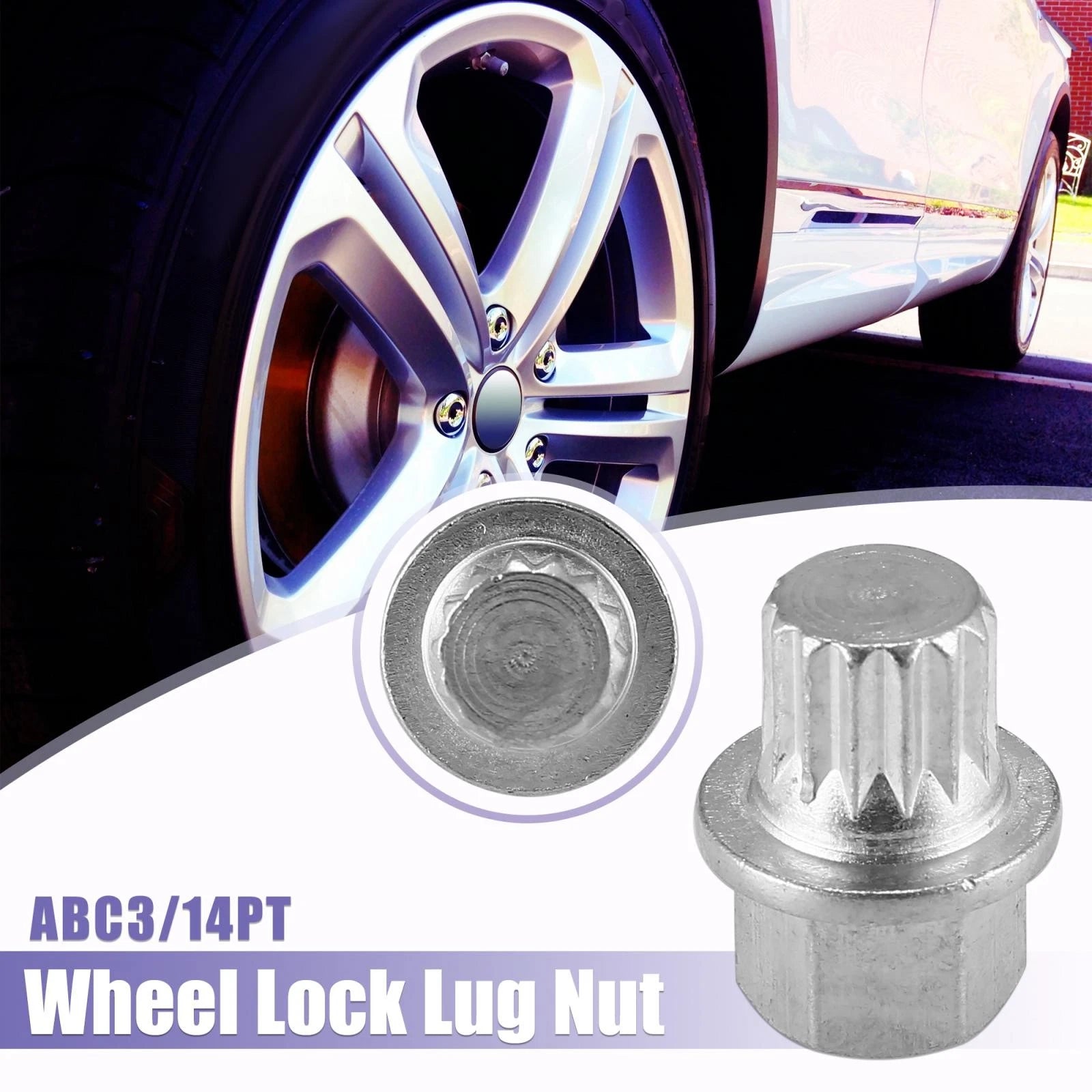 Anti Theft Wheel Lock Key for VW and Audi (3/14)