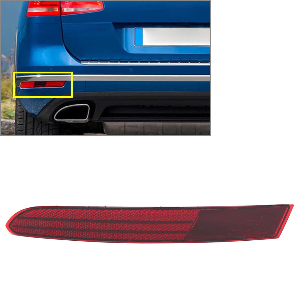 Rear Bumper Reflector Taillight Lens for VW Touareg (2014–2018)