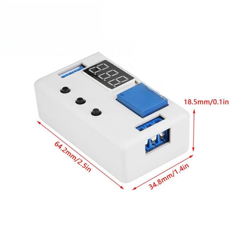 Industrial Timer Relay 12V with Optocoupler Isolation