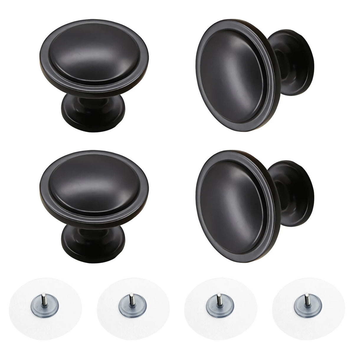 4X Cabinet Knobs for Dresser Drawers (Universal Fit)