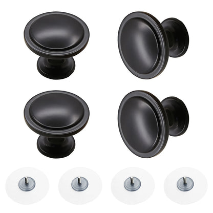 4X Cabinet Knobs for Dresser Drawers (Universal Fit)