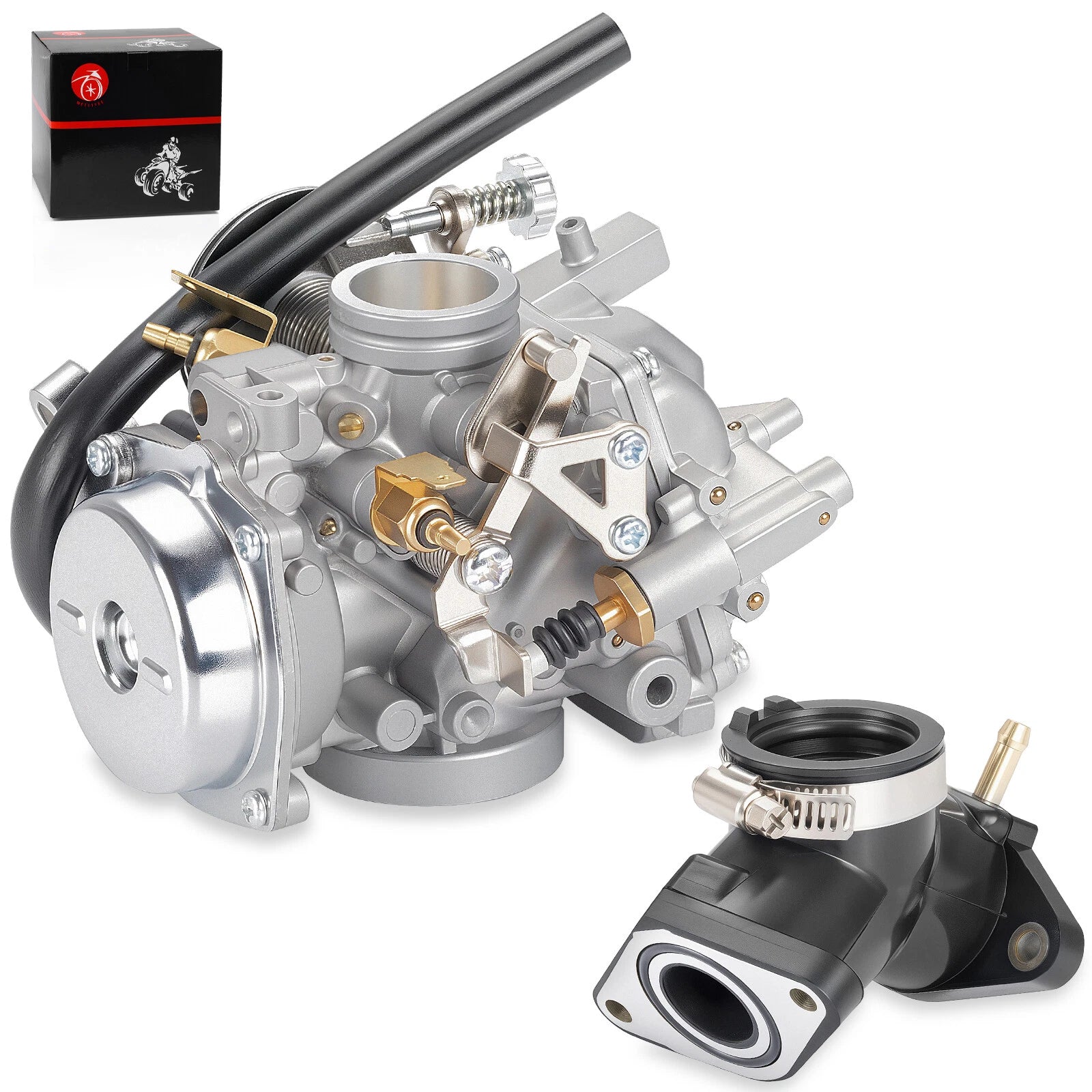 Carburetor and Intake Manifold for Yamaha XV250 Virago 250 (1988–2007)