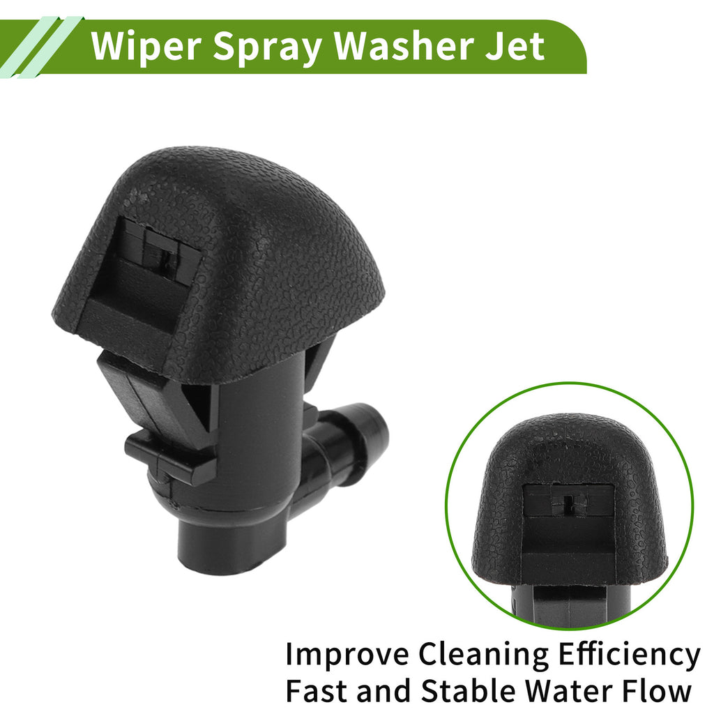 Windshield Washer Nozzle with Hose Connector for Honda (2005–2015)