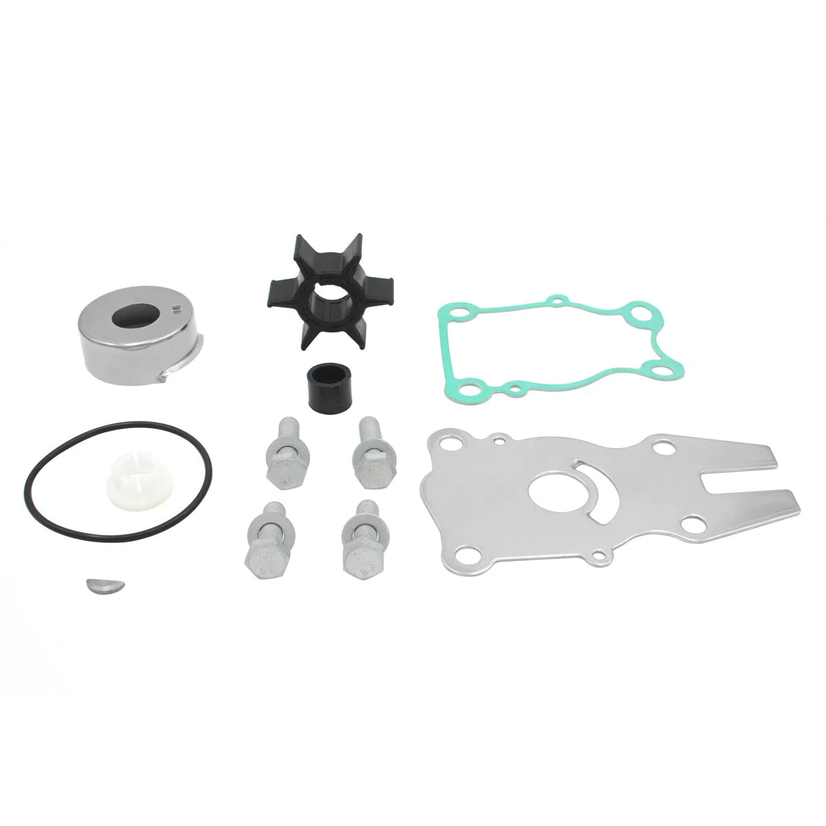 Water Pump Impeller Repair Kit for Yamaha F40/F50/F60hp (63D-W0078-01-00)