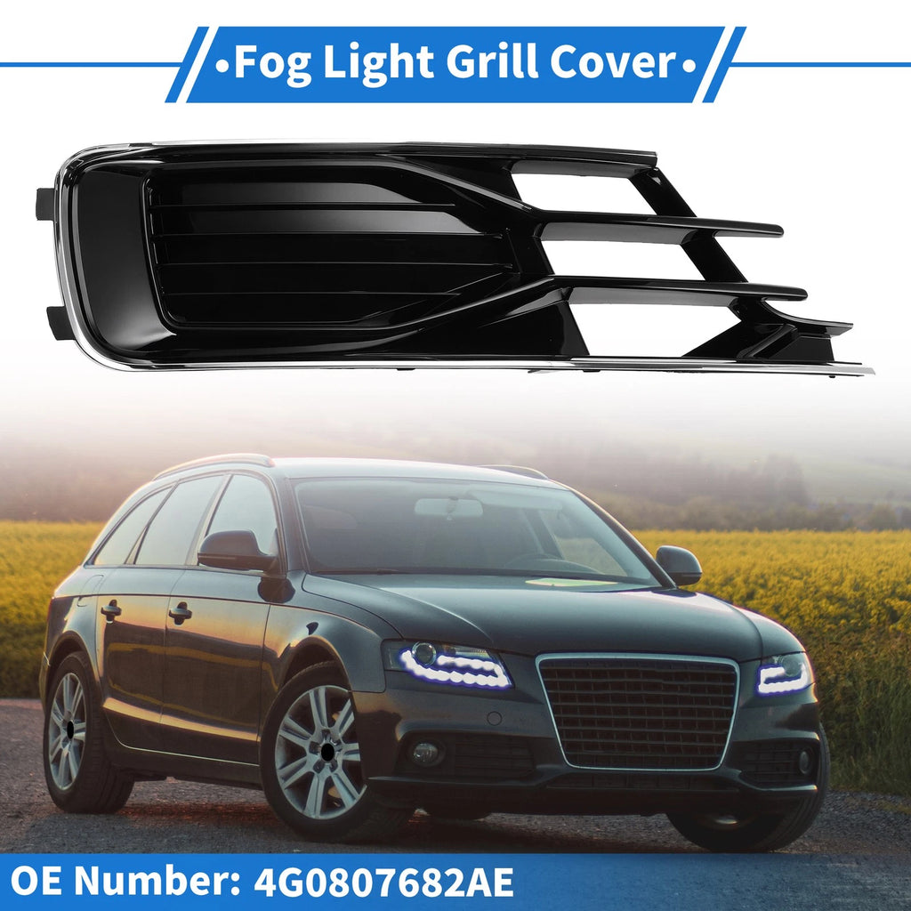 Front Right Fog Light Grill Replacement for Audi A6 (2016–2018)