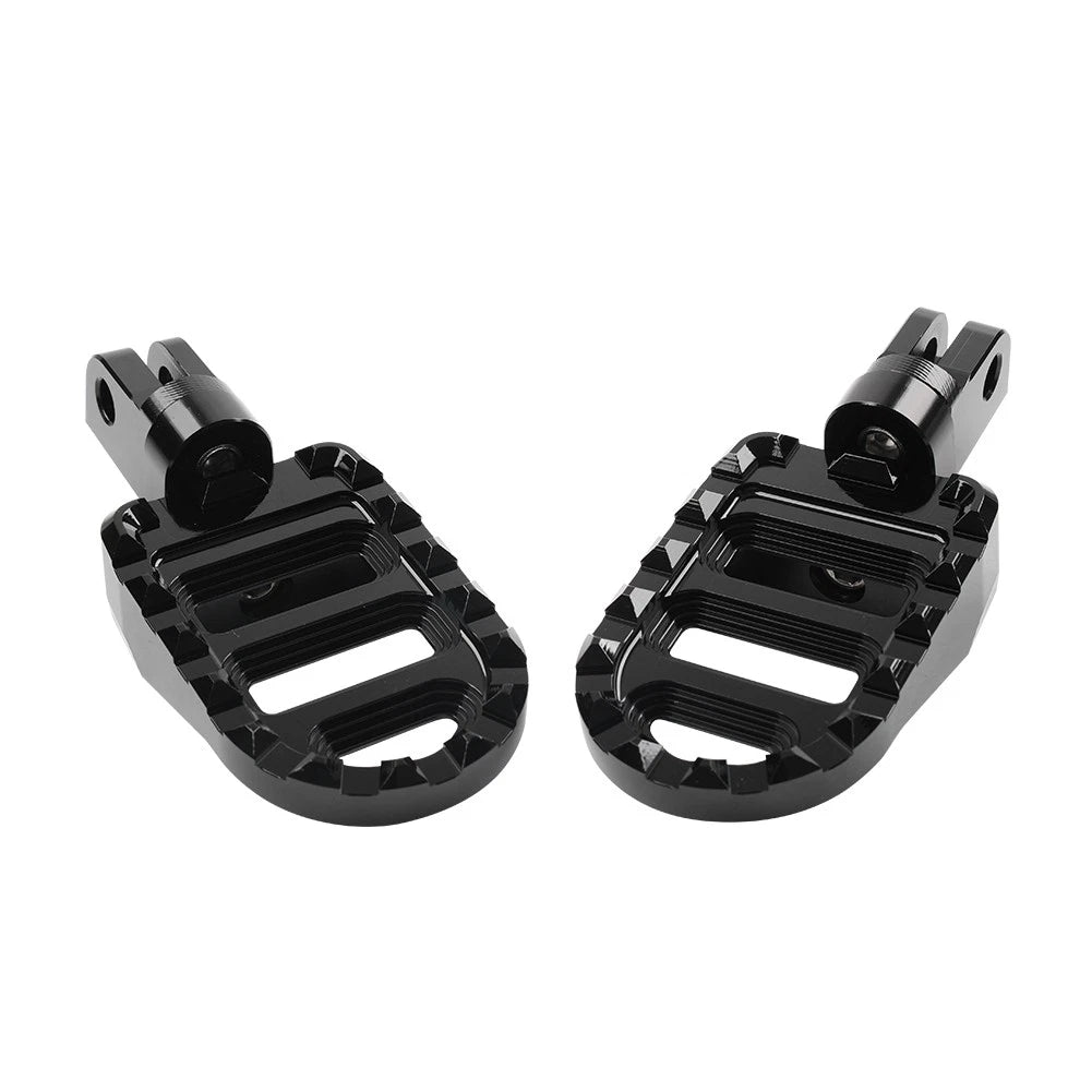 Black Front Footrests Foot Pegs for Interceptor 650 (2018–2023), Hunter 350 (2022–2023)