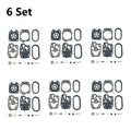 6x Carburetor Gasket Repair Kit for Husqvarna 130BT (K20-WYA)