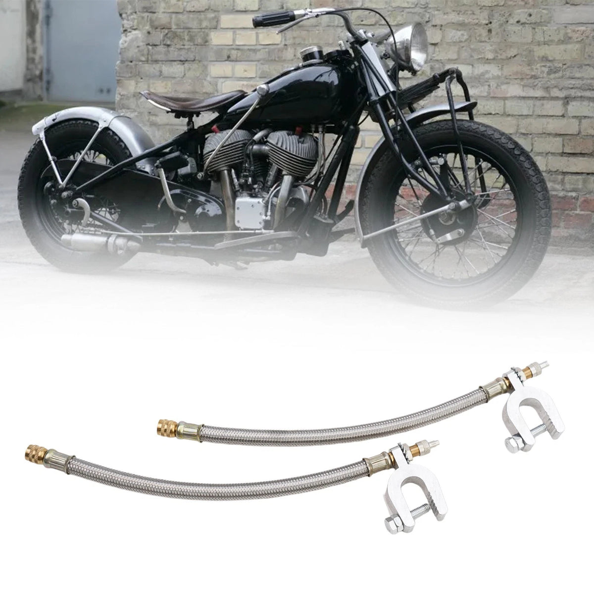 2X Heavy Duty Dual Wheel Valve Stem Extension for