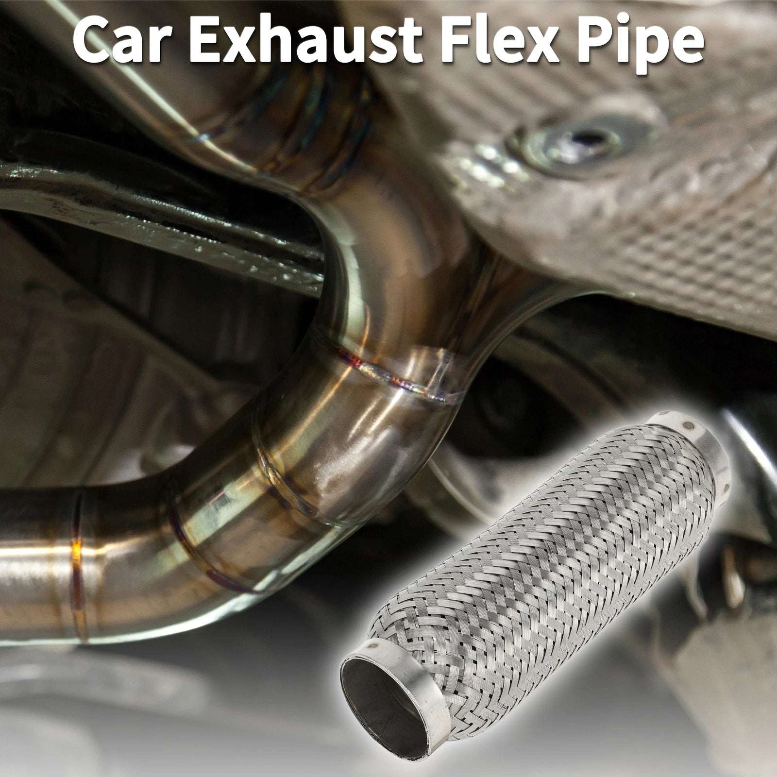 Exhaust Flex Pipe for Universal Applications (1.96 Inch OD)