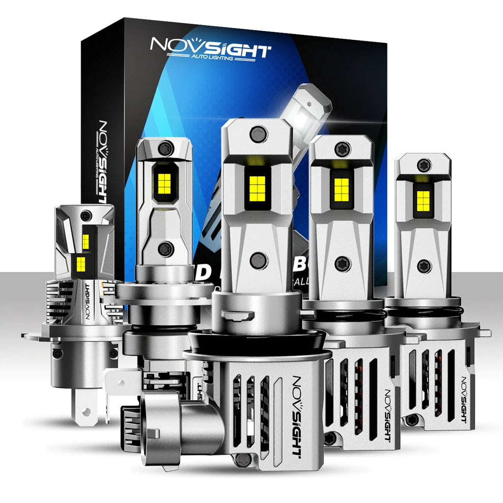H11 9005 9006 H4 H13 LED Headlight Bulbs Kit for Universal Fit (Year Range)