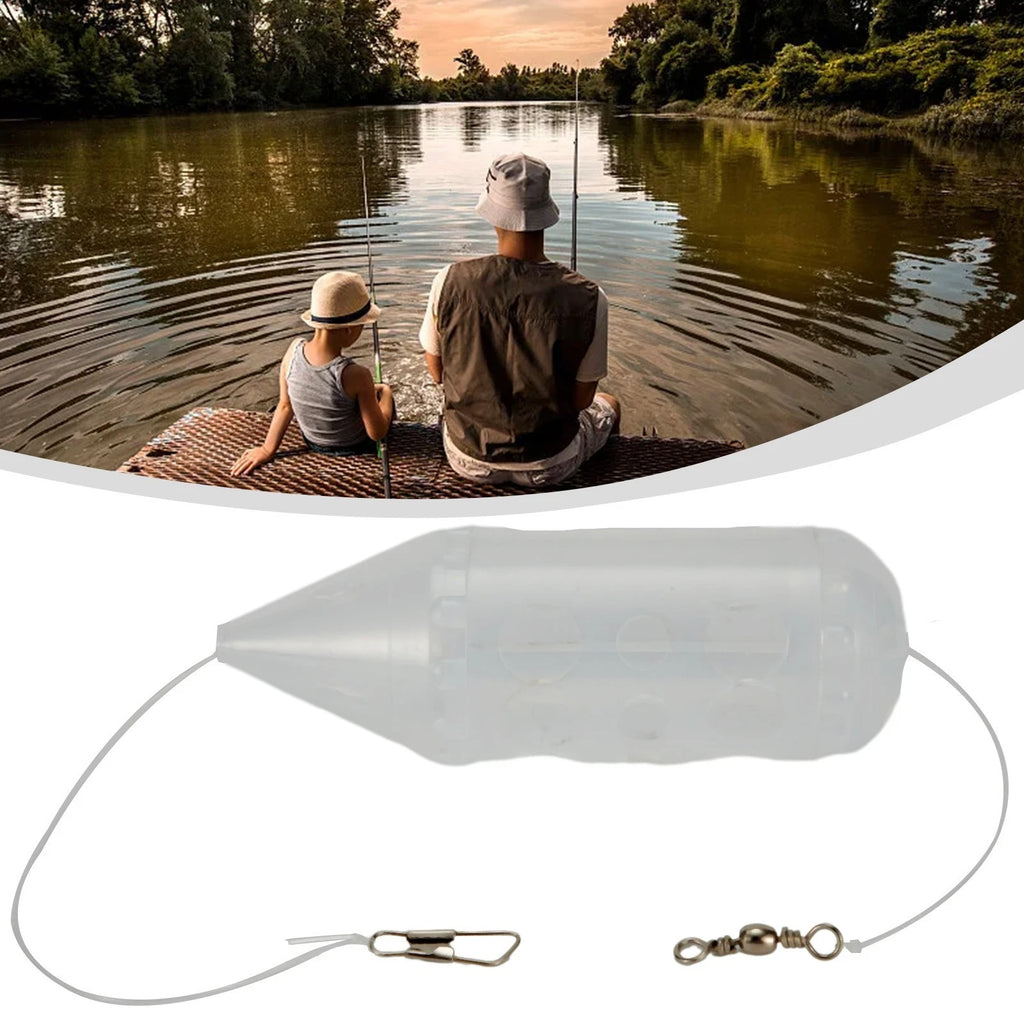 Maggot Feeder Slotted Frame Design 5g-15.5g Caster for Baits