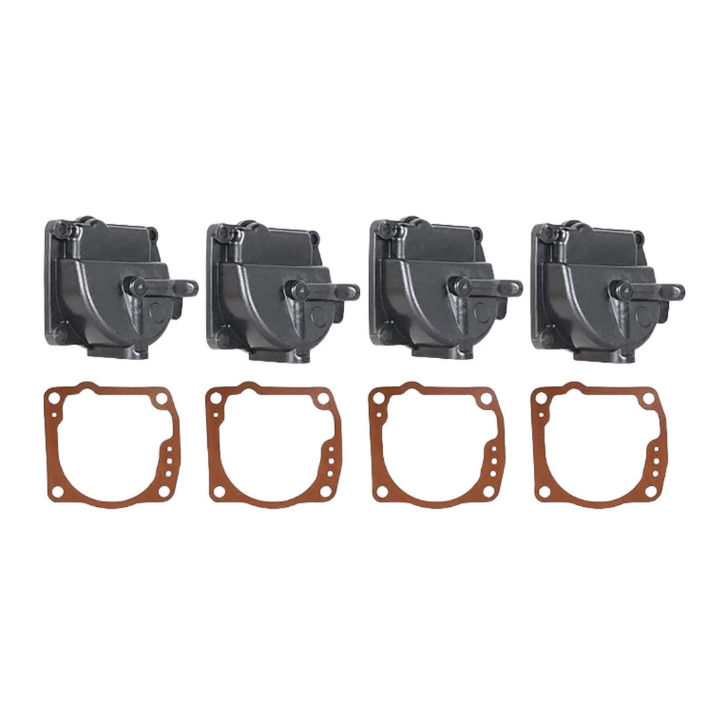 Set of 4 Carb Bowl Float Chamber 433000 for Johnson Evinrude 90-175HP (1994–Up)