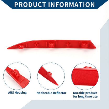 Bumper Reflector No. 63148083834 for BMW X3 (2022–2024) Red Rear Right