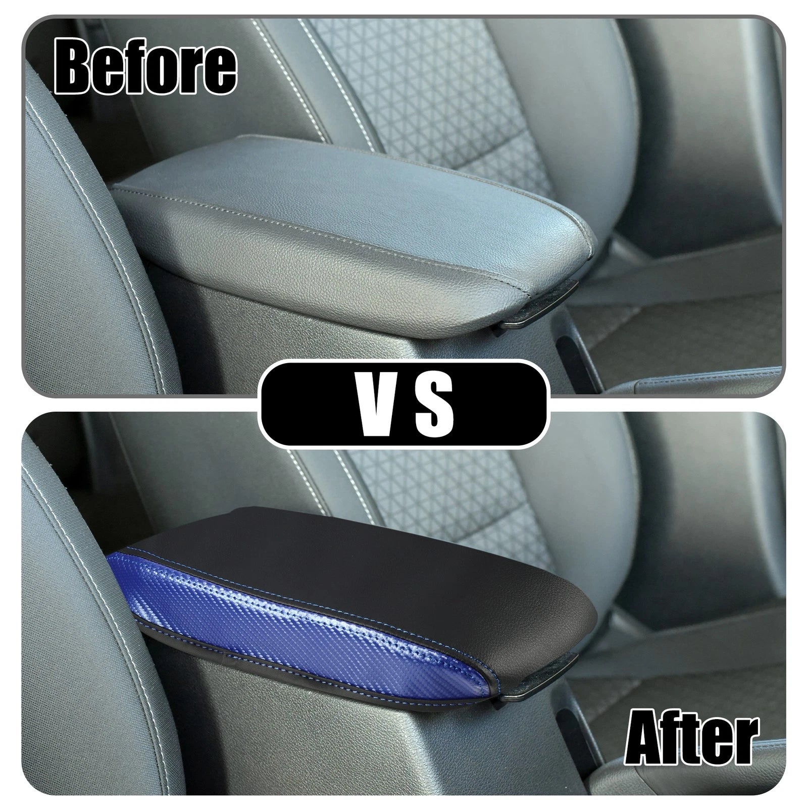 Center Console Seat Armrest Cover Inner for Toyota RAV4 (2014–2018)